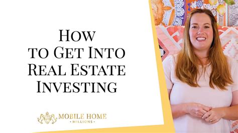 If you do it right, investing in real so as you get into investing in real estate, take the time to think through your direction and write out a plan. How to Get Into Real Estate Investing - YouTube