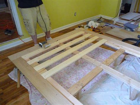 Why buy a platform bed frame when you can diy it? How To Build Your Own Bed From Scratch - Three Tutorials