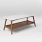 Cerise rectangle lift top storage coffee table. Reeve Mid-Century Rectangular Coffee Table | west elm