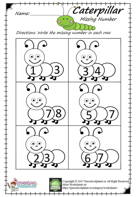 Other preschool and kindergarten math worksheets available include patterns, more than/less than, measurement, money, graphing, addition and subtraction. Pin on Worksheet for kids