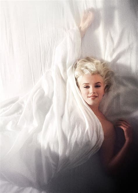 Monroe died at her los angeles home on august 5, 1962, at only 36 years old. In Bed with Marilyn Monroe, 1961 ~ vintage everyday