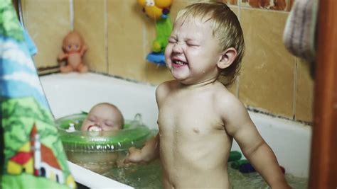 You can download 442x728 bathtub bathing child, baby bathtub png clipart | free cliparts. Happy Little Boy Splash Water Stock Footage Video (100% ...