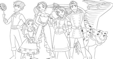 Molang colouring page 1 disney junior. Elena of Avalor Coloring Page Activity | Disney Family