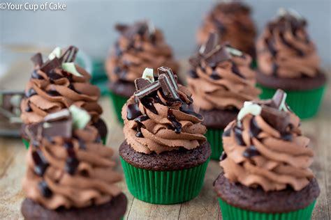 Chill as in the original recipe, still in. Mint Chocolate Mousse Cupcakes - Your Cup of Cake