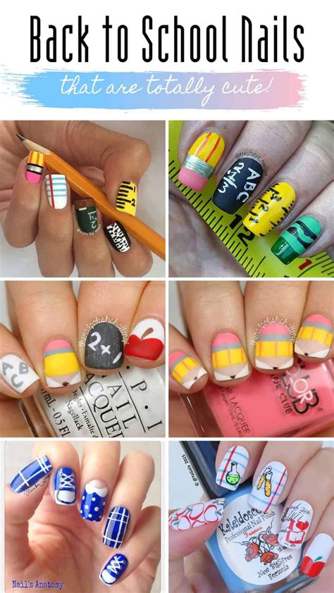 Take a look at the best marble nailart manicures for 2017 in the photos below and get ideas for your own amazing manis done!!! 46 Cute Back to School Nail Ideas to Make You Stand Out in ...