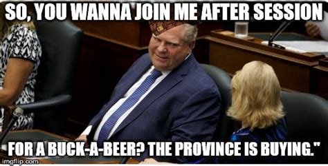 Doug ford totally owns the ndp while on his way to vote. doug ford Memes & GIFs - Imgflip