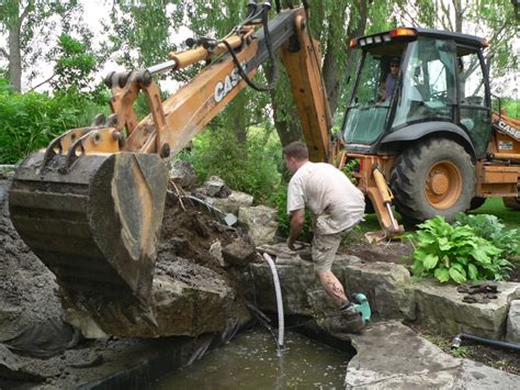 Ponds built in colder areas may need more depth to keep the pond from freezing solid. How Build Good Koi Pond | Pond Construction Tips