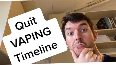 Then i'd start coughing after too big a hit and start the process all over again. What Happens When You Stop Vaping? - YouTube