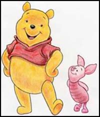 1024x1325 disney characters coloring pages easy baby disney cartoon. How to Draw Disney's Winnie the Pooh Cartoon Characters ...