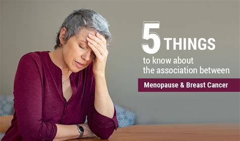 Or if you've already started menopause naturally, you may find that your symptoms worsen with certain breast cancer treatments. Things to Know About the Association Between Menopause and ...