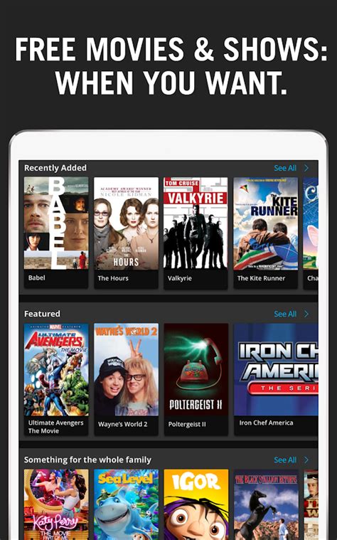 Plex is among the best free movie apps but in a better way. Pluto TV - It's Free TV - Android Apps on Google Play
