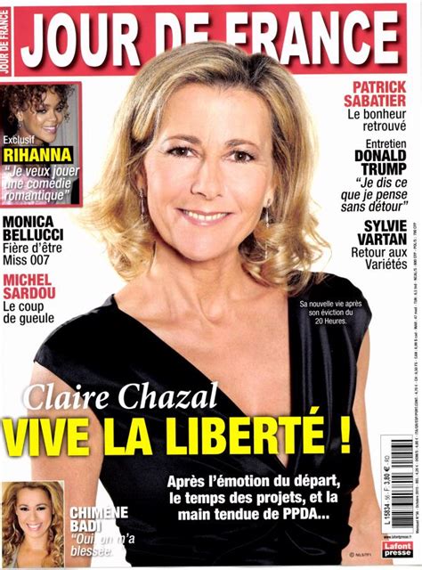 Claire chazal, à la tête d'un grand palais. Journal de France n° 56 - Abonnement Journal de France ...