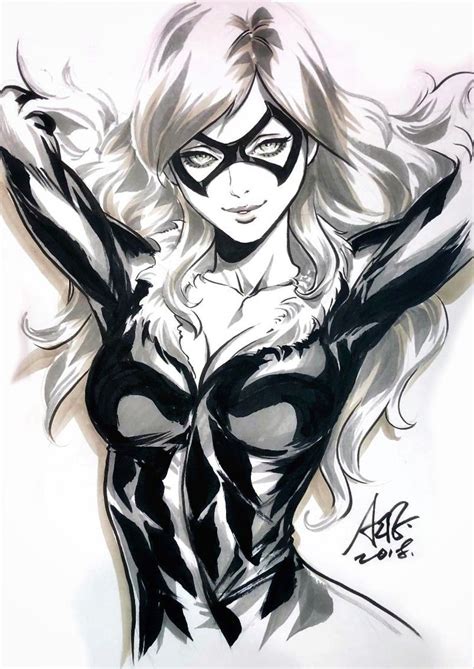 Sokak sanatı ve halk sanatı. Play along, Spider | Black Cat • Stanley 'Artgerm' Lau ...