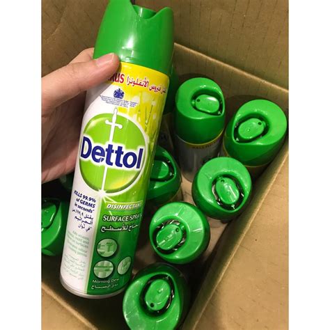 Dettol disinfectant spray can help protect your family from illness by helping prevent the spread of harmful bacteria and Dettol Disinfectant Spray 225ml (Morning Dew) - READY ...