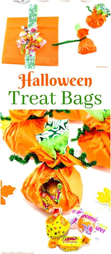 This is just a quick video on how to put tissue in a gift bag to help make your gift look a lot fuller and nicer.thanks for watching and remember to subscribe. How to Make Easy Tissue Paper Halloween Treat Bags Kids ...