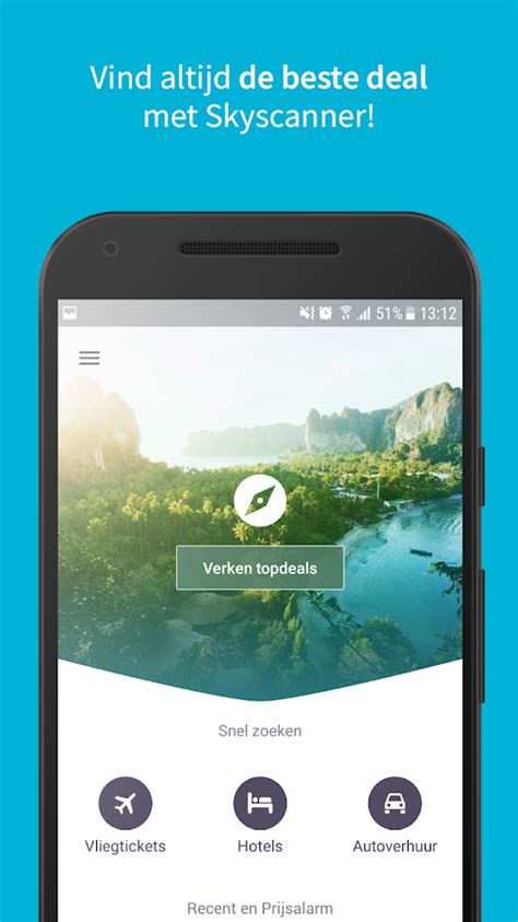 The site is available in over 30 languages and is used by. Skyscanner - Vliegtickets, Hotels en Autoverhuur - Android ...