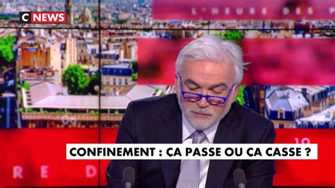 Hilare, pascal praud présente sujet sur une esthéticienne obligée de travailler dans un abattoir à suite à la diffusion de cette séquence, les équipes de cnews ont toutefois rapidement fait leur mea. Confinement, ça passe ou ça casse : l'édito de Pascal ...