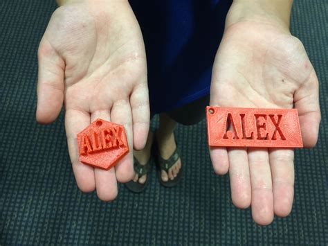 3D Printed Name Plate