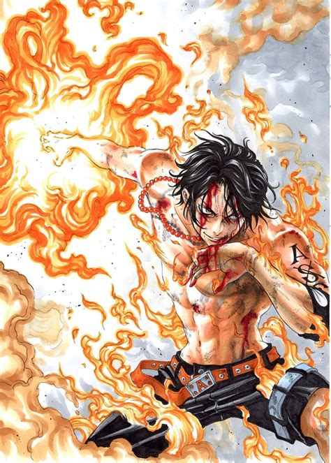 Жестокий мир — глава 0. Otaku King » Portgas D. Ace | One Piece | Marlboro