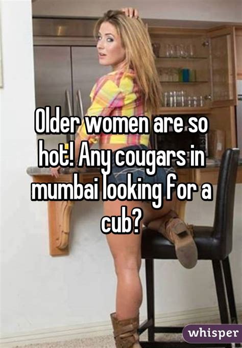 Cougar seduces a young cub. Older women are so hot! Any cougars in mumbai looking for ...