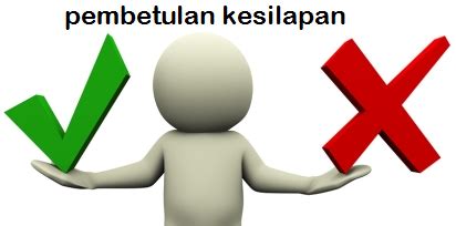 What does imbangan mean in english? Modul 9 : Pembetulan Kesilapan