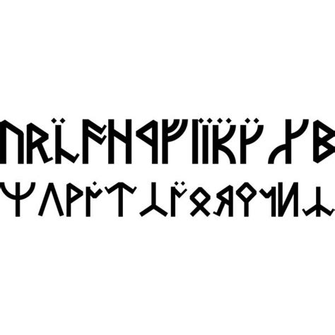 Lord of the rings tattoo viking runes lotr tattoo symbols and meanings lettering lord runes elvish writing elf language. Dwarven Runes Font liked on Polyvore featuring lotr, text ...