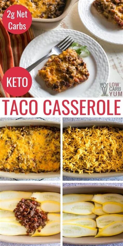 The problem with packaged taco seasoning, when you're trying to follow keto rules, is that many of them include sugar. Keto Taco Casserole Bake with Yellow Squash | Low Carb Yum