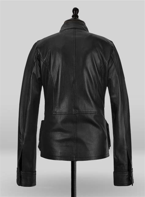 How old do you think she looks in the movie? Alice Braga I Am Legend Leather Jacket : Made To Measure ...