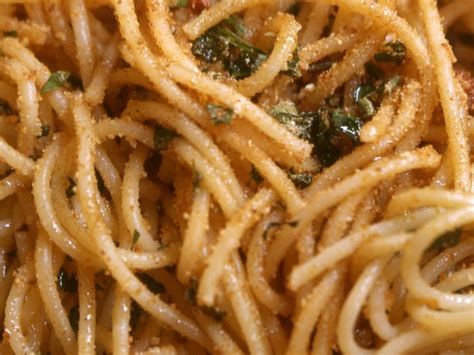 The two key ingredients are olive oil and garlic. Spaghetti Aglio Olio : Recipes : Cooking Channel Recipe ...