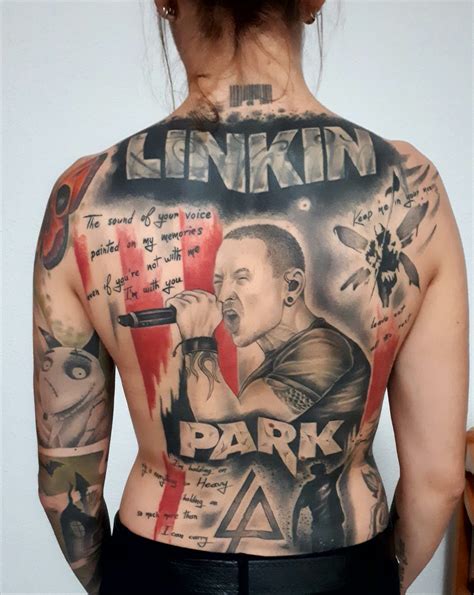 See more of linkin park tattoo ideas on facebook. Linkin park. Tattoo chester | Tetoválás, Könyvek