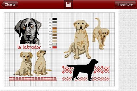 Providing good and quality counted cross stitch patterns and charts with nice design. Cross stitch - Dogs v2.0 - 2/7 - Đường khâu (Chó) | Cross ...