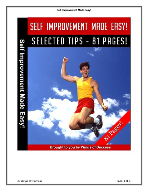 Download Self Improvement Made Easy! by PDF Online
