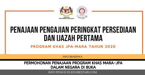 Program persediaan ijazah dalam & luar negara bagi lepasan spm 2014. Permohonan Penajaan Program Khas MARA-JPA Dalam Negara Di ...