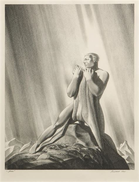 There's no limit to how many entries you can submit at any given time. Lot - Rockwell Kent, (American, 1882-1971), Hero (BJ. 69 ...