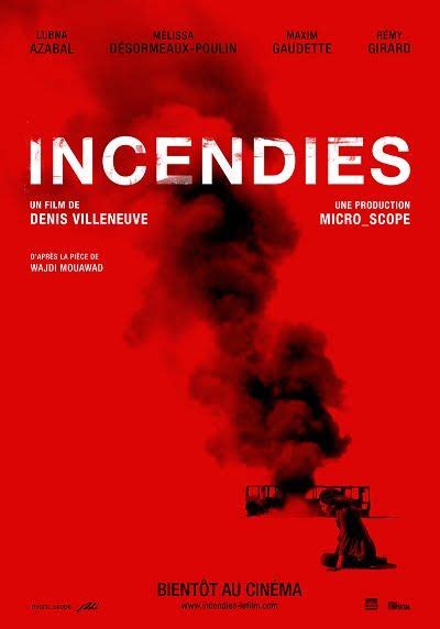 Watch incendies (2010) free online without registration with english subtitles, watch incendies adapted from wajdi mouawad's acclaimed play, incendies tells the powerful and moving tale of two. Incendies. Original movie poster.