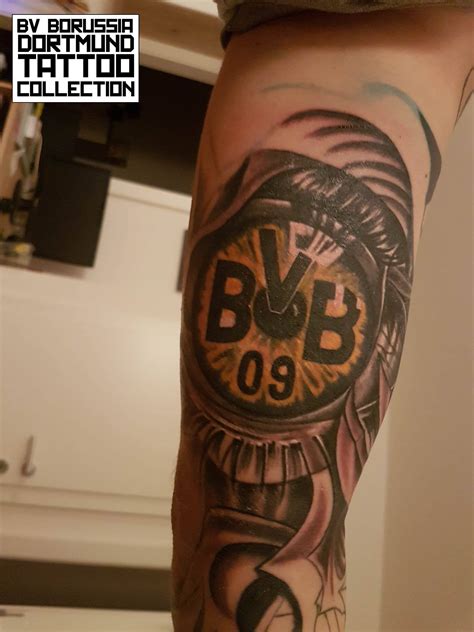 How much does he earn? BV Borussia Dortmund Tattoo Collection... - BV Borussia ...