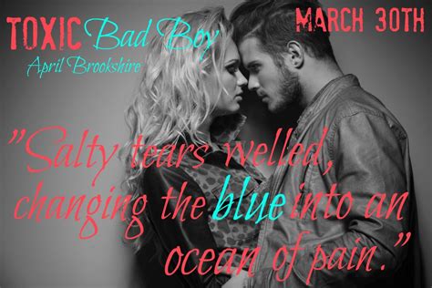 A quote can be a single line from one character or a memorable dialog between several characters. Toxic Bad Boy quote - April Brookshire | Young adult books romance, Bad boy quotes, Romance ...