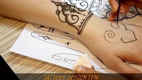 The following are some steps you can follow to ensure a nice stain: Henna designs on hand step by step henna tattoo tutorial I ...