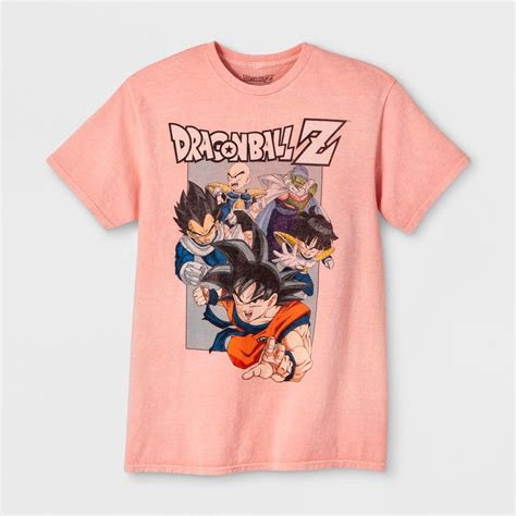 Contactless options including same day delivery and drive up are available with target. Men's Dragon Ball Z Short Sleeve Graphic T-Shirt - Salon Pink L | Dragon ball z shirt, Shirts ...