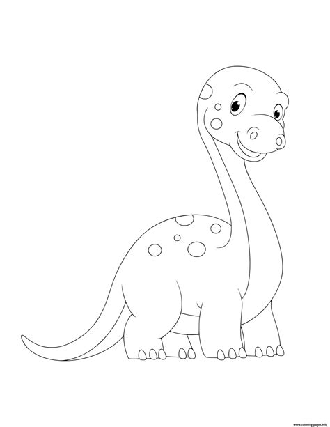 Dinosaurs are prehistoric animals known for their gigantic sizes and alluring appearances.these animals have long been the subject of fascination for both cute dinosaur coloring pages. Dinosaur Cute Dinosaur For Preschoolers Coloring Pages ...