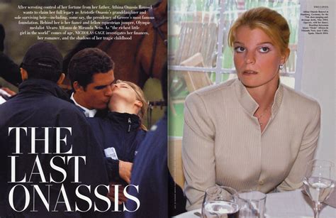 Her father thierry roussel is a french. The Last Onassis | Vanity Fair