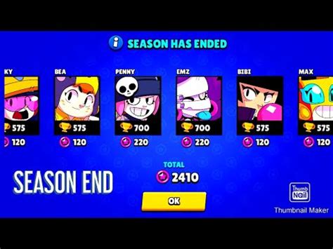 When you reach a certain number of trophies in brawl stars, you can unlock trophy road rewards such as brawlers, new event modes, brawl boxes, power points. SEASON END - Brawl stars - YouTube