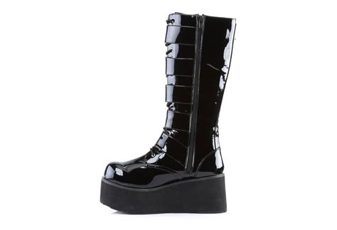 At the time, it was known as the year of the consulship of paulus without colleague (or, less frequently, year 1271 ab urbe condita). TRASHVILLE-518 Men's Black Patent Platform Boots