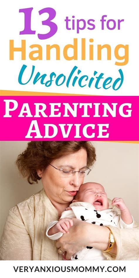 13 Tips for Dealing With Unwanted Parenting Advice ...