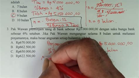 Soal aritmetika sosial aspek keterampilan worksheet. Pembahasan Bedah SKL Soal UNBK Matematika 2020 indikator ...