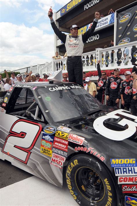 The garage area is surprisingly tight quarters for these race teams there was a camping world truck race that afternoon that a few other sprint cup drivers would participate in, but we wouldn't see. Pocono race represents go-time for NASCAR Camping World ...