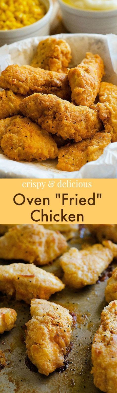 This recipe is super easy. Very easy Oven-Fried_Chicken tenders. Takes 45 minutes ...