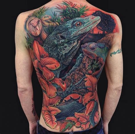 Lizard Tattoos - Inked Magazine - Tattoo Ideas, Artists and Models