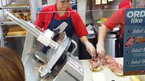 Jersey Mike's Subs Hawaii Kai - Deli Slicer Action - YouTube