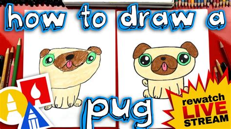 How to draw a whale. How To Draw A Pug Kawaii - Art For Kids Hub - in 2020 ...